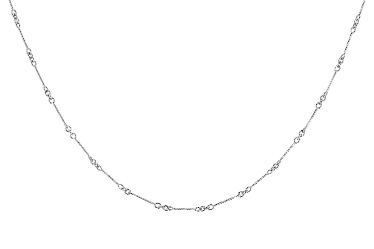 C319-60322: TWIST CHAIN (24IN, 0.8MM, 14KT, LOBSTER CLASP)