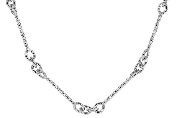 C319-60322: TWIST CHAIN (24IN, 0.8MM, 14KT, LOBSTER CLASP)