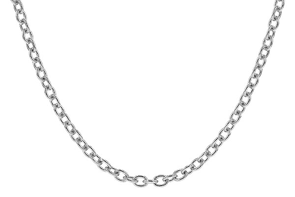 C319-61213: CABLE CHAIN (18IN, 1.3MM, 14KT, LOBSTER CLASP)