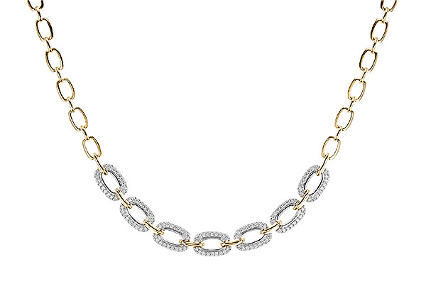 E319-55749: NECKLACE 1.95 TW (17 INCHES)