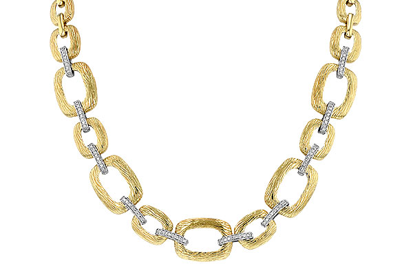 M052-27621: NECKLACE .48 TW (17 INCHES)