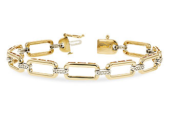 A319-60304: BRACELET .25 TW (7.5" - B235-05777 WITH LARGER LINKS)