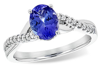 C235-97622: LDS RG 1.20 TANZANITE 1.35 TGW