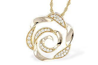 C319-57577: NECKLACE .20 TW