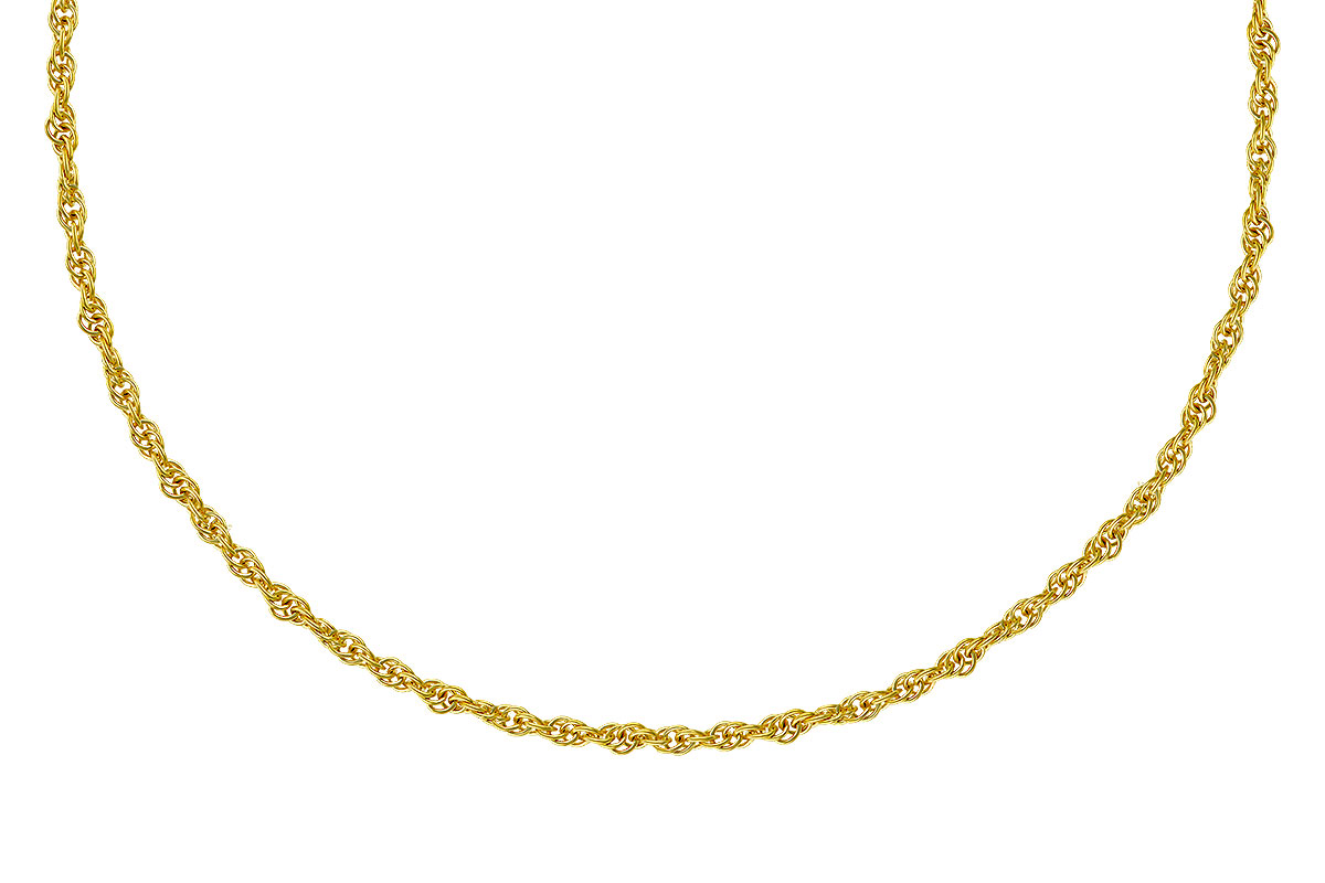 C319-60331: ROPE CHAIN (22IN, 1.5MM, 14KT, LOBSTER CLASP)