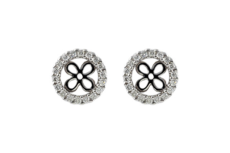 E233-22113: EARRING JACKETS .30 TW (FOR 1.50-2.00 CT TW STUDS)