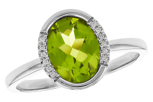 E319-58522: LDS RG 1.72 TW PERIDOT 1.75 TGW (9x7 PER)