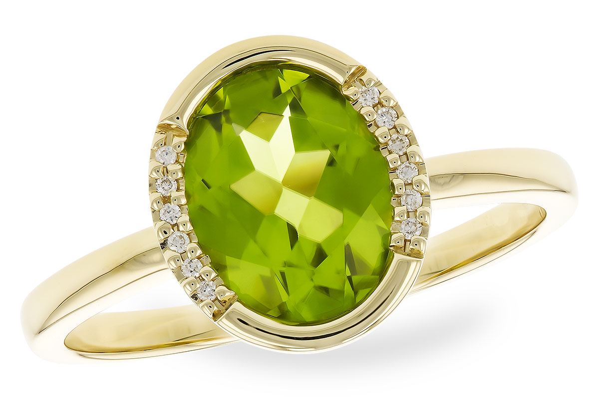 E319-58522: LDS RG 1.72 TW PERIDOT 1.75 TGW (9x7 PER)