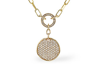 H320-47567: NECKLACE .92 TW (17")