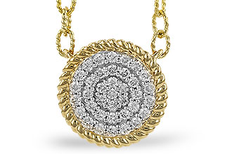 L319-63040: NECKLACE .32 TW (18")