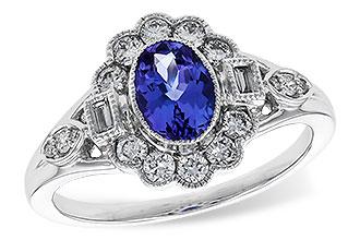 L320-46694: LDS RG .80 TANZANITE 1.20 TGW (7x5MM OV)