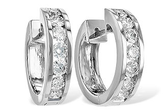 M231-39385: EARRINGS 1.50 TW