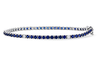 M320-46703: BRACELET 3.27 TW SAPP 3.52 TGW (7")