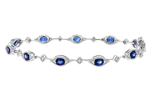 M320-46712: BRACELET 2.31 SAPPHIRE 2.50 TGW (7")